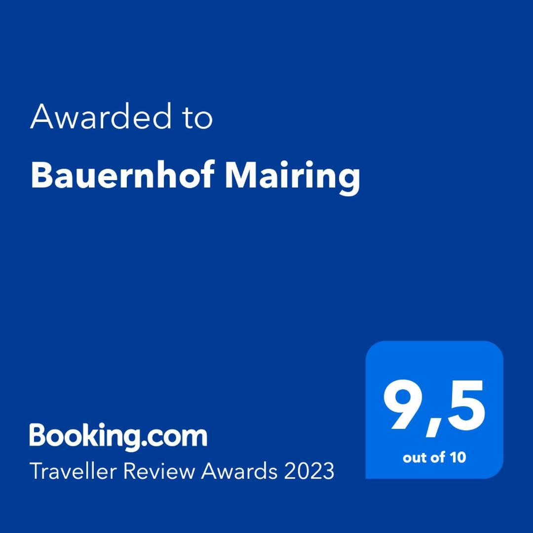 Bauernhof Mairing Villa Silandro Eksteriør billede
